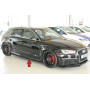 Lame de bas de caisse côté droit "noir mat" Rieger Tuning AUDI RS3 (8V) Facelift Sportback