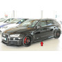 Lame de bas de caisse côté gauche "noir brillant" Rieger Tuning AUDI RS3 (8V) Facelift Sportback