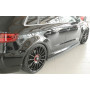 Lame de bas de caisse côté droit "noir brillant" Rieger Tuning AUDI RS3 (8V) Facelift Sportback