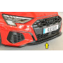 Lame de pare-chocs avant "noir mat" Rieger Tuning AUDI A3 (GY) S-Line