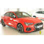 Lame de pare-chocs avant "noir brillant" Rieger Tuning AUDI S3 (GY)