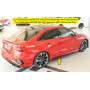 Lame de bas de caisse côté gauche "noir brillant" Rieger Tuning AUDI S3 (GY)