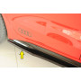 Lame de bas de caisse côté droit "noir brillant" Rieger Tuning AUDI A3 (GY) S-Line