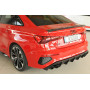 Diffuseur de pare-chocs arrière "noir mat" Rieger Tuning AUDI S3 (GY) Berline