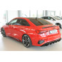 Diffuseur de pare-chocs arrière "noir brillant" Rieger Tuning AUDI A3 (GY) S-Line Berline