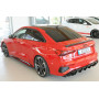 Diffuseur de pare-chocs arrière "noir brillant" Rieger Tuning AUDI S3 (GY) Berline