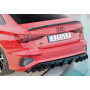 Diffuseur de pare-chocs arrière "noir brillant" Rieger Tuning AUDI S3 (GY) Berline