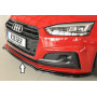 Lame de pare-chocs avant "noir brillant" Rieger Tuning AUDI A5 (B9/F5) S-Line