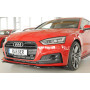 Lame de pare-chocs avant "noir brillant" Rieger Tuning AUDI A5 (B9/F5) S-Line
