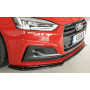 Lame de pare-chocs avant "noir brillant" Rieger Tuning AUDI A5 (B9/F5) S-Line
