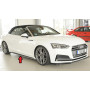 Lame de bas de caisse côté droit "noir mat" Rieger Tuning AUDI S5 (B9/F5) (coupé et cabriolet)