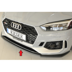 Lame de pare-chocs avant "noir mat" Rieger Tuning AUDI RS5 (B9/F5) Lame de pare-chocs avant "noir mat" Rieger Tuning AUDI RS5 (B9/F5)