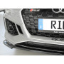 Lame de pare-chocs avant "noir brillant" Rieger Tuning AUDI RS5 (B9/F5)