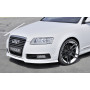 Lame de pare-chocs avant "noir mat" Rieger Tuning AUDI A6 (4F)