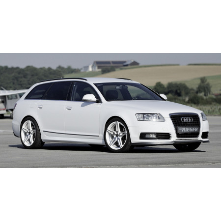 Bas de caisse côté droit "noir mat" Rieger Tuning AUDI A6 (4F)