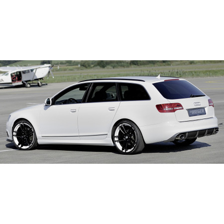Bas de caisse côté gauche "noir mat" Rieger Tuning AUDI S6 (4F)