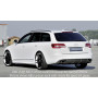 Diffuseur de pare-chocs arrière "noir mat" Rieger Tuning AUDI A6 (4F) Facelift
