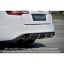 Diffuseur de pare-chocs arrière "carbon-look" Rieger Tuning AUDI A6 (4F) Facelift