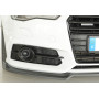 Lame de pare-chocs avant "noir mat" Rieger Tuning AUDI S6 (4G/C7)