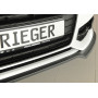 Lame de pare-chocs avant "noir mat" Rieger Tuning AUDI S6 (4G/C7)