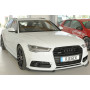Lame de pare-chocs avant "noir mat" Rieger Tuning AUDI S6 (4G/C7)