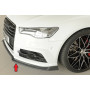 Lame de pare-chocs avant "noir mat" Rieger Tuning AUDI S6 (4G/C7)