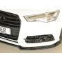 Lame de pare-chocs avant "noir brillant" Rieger Tuning AUDI S6 (4G/C7)