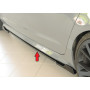 Lame de bas de caisse côté gauche "noir brillant" Rieger Tuning AUDI A6 (4G/C7) S-Line