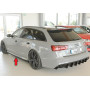 Lame de bas de caisse côté gauche "noir brillant" Rieger Tuning AUDI A6 (4G/C7) S-Line