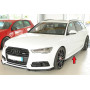 Lame de bas de caisse côté gauche "noir brillant" Rieger Tuning AUDI A6 (4G/C7) S-Line