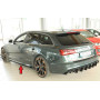 Lame de bas de caisse côté gauche "noir brillant" Rieger Tuning AUDI S6 (4G/C7)