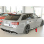 Lame de bas de caisse côté droit "noir brillant" Rieger Tuning AUDI S6 (4G/C7)