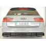 Diffuseur de pare-chocs arrière (silencieux d'origine) "noir brillant" Rieger Tuning AUDI A6 (4G/C7) S-Line (sans attelage)