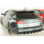 Diffuseur de pare-chocs arrière (silencieux 4x90x72mm) "noir brillant" Rieger Tuning AUDI A6 (4G/C7) S-Line (avec attelage)