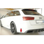 Lame de coin de pare-chocs arrière côté gauche "noir mat" Rieger Tuning AUDI S6 (4G/C7)