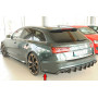 Lame de coin de pare-chocs arrière côté gauche "noir mat" Rieger Tuning AUDI S6 (4G/C7)