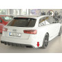 Lame de coin de pare-chocs arrière côté droit "noir mat" Rieger Tuning AUDI A6 (4G/C7) S-Line