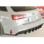 Lame de coin de pare-chocs arrière côté gauche "noir brillant" Rieger Tuning AUDI A6 (4G/C7) S-Line