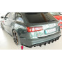 Lame de coin de pare-chocs arrière côté gauche "noir brillant" Rieger Tuning AUDI A6 (4G/C7) S-Line
