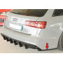 Lame de coin de pare-chocs arrière côté droit "noir brillant" Rieger Tuning AUDI A6 (4G/C7) S-Line