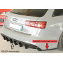 Lame de coin de pare-chocs arrière côté droit "noir brillant" Rieger Tuning AUDI A6 (4G/C7) S-Line