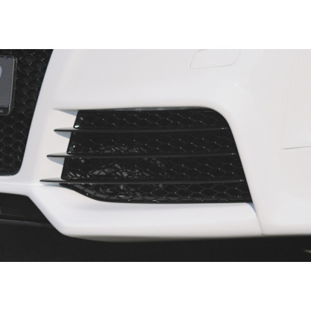 Grille de pare-chocs avant R-Frame côté gauche "noir brillant" Rieger Tuning AUDI TT (8J)