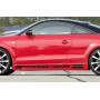 Bas de caisse côté gauche "noir mat" Rieger Tuning AUDI TT (8J)