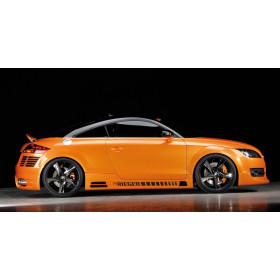 Bas de caisse côté gauche "noir mat" Rieger Tuning AUDI TT (8J)