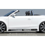 Bas de caisse côté gauche "carbon-look" Rieger Tuning AUDI TT (8J)