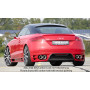 Ajout de pare-chocs arrière (silencieux duplex double sortie) "carbon-look" Rieger Tuning AUDI TT (8J)