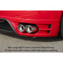Ajout de pare-chocs arrière (silencieux duplex double sortie) "carbon-look" Rieger Tuning AUDI TT (8J)