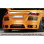 Pare-chocs arrière (sans PDC) "noir mat" Rieger Tuning AUDI TT (8J)