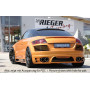 Pare-chocs arrière (sans PDC) "noir mat" Rieger Tuning AUDI TT (8J)