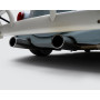 Silencieux arrière duplex sport 100% inox 1x70mm type 12 FOX EXHAUST SYSTEMS pour VOLKSWAGEN COCCINELLE